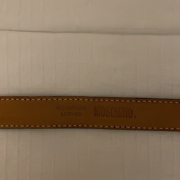 Moschino leather belt - Picture 3 of 4
